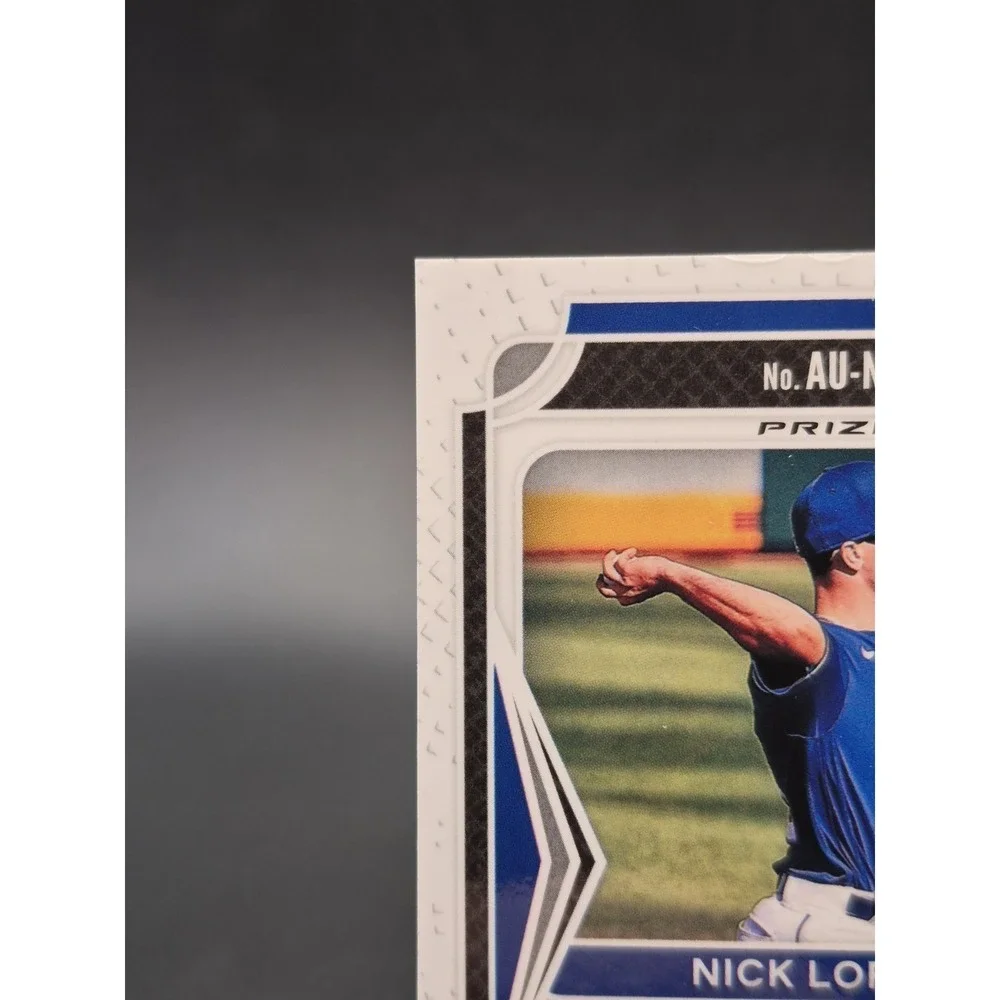 2021 Prizm Draft Picks Nick Lofton #AU-NL Autograph Silver Prizm Kansas City